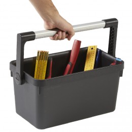Bac à outils rangement avec anse de transport